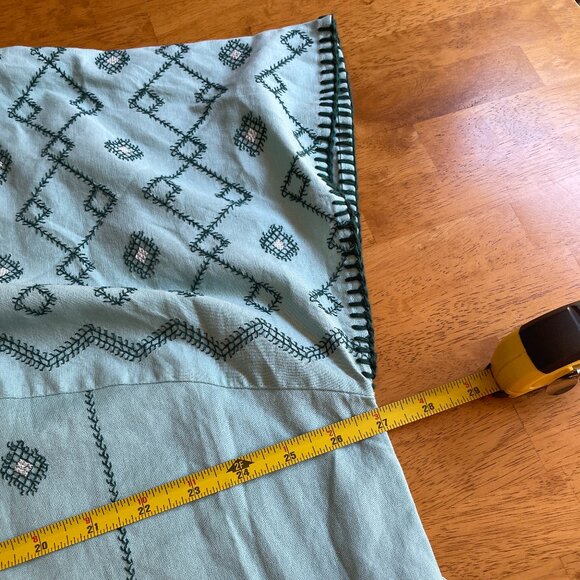 Size XL Zara embroidered midi dress - Picture 11 of 16